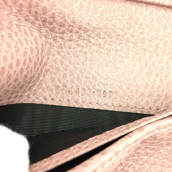 Gucci Pink Zip Around Leather Wallet - Picture 8 of 8